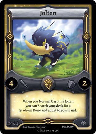 Image of Jolten (SSH-SD027) - Divine Champions Snowshade Starter Decks