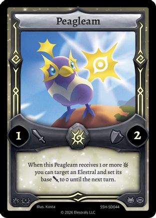 Image of Peagleam (SSH-SD044) - Divine Champions Snowshade Starter Decks