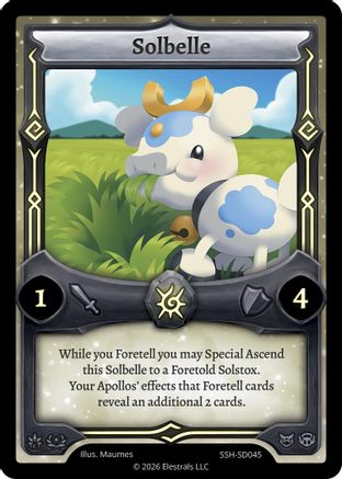 Image of Solbelle (SSH-SD045) - Divine Champions Snowshade Starter Decks