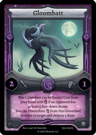 Image of Gloombatt (SSH-SD052) - Divine Champions Snowshade Starter Decks