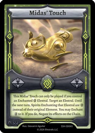 Image of Midas' Touch (SSH-SD065) - Divine Champions Snowshade Starter Decks