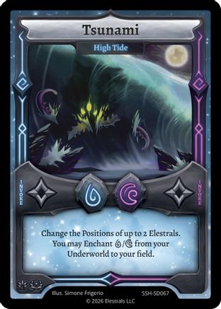 Image of Tsunami - High Tide (SSH-SD067) - Divine Champions Snowshade Starter Decks