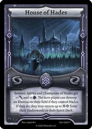 Image of House of Hades (SSH-SD077) - Divine Champions Snowshade Starter Decks