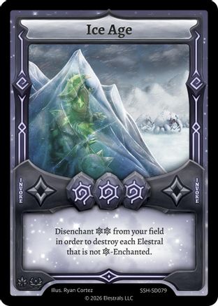 Image of Ice Age (SSH-SD079) - Divine Champions Snowshade Starter Decks