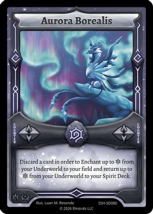 Image of Aurora Borealis (SSH-SD080) - Divine Champions Snowshade Starter Decks