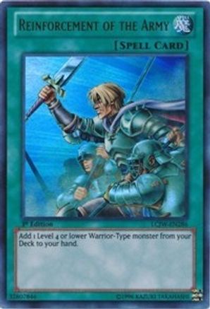 Image of Reinforcement of the Army (LCJW-EN286) - Legendary Collection 4: Joey's World 1st Edition