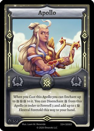 Image of Apollo (SSH-SD083) - Divine Champions Snowshade Starter Decks