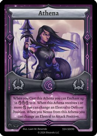 Image of Athena (SSH-SD090) - Divine Champions Snowshade Starter Decks