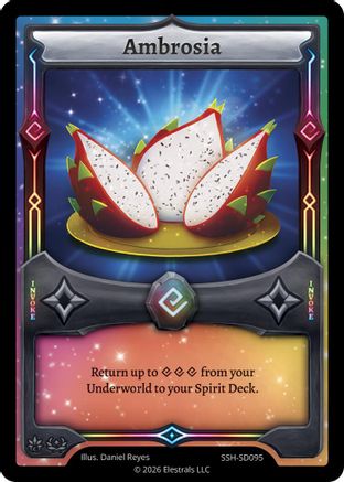 Image of Ambrosia (SSH-SD095) - Divine Champions Snowshade Starter Decks