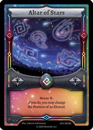 Image of Altar of Stars (SSH-SD098) - Divine Champions Snowshade Starter Decks