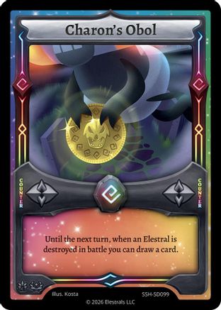 Image of Charon's Obol (SSH-SD099) - Divine Champions Snowshade Starter Decks