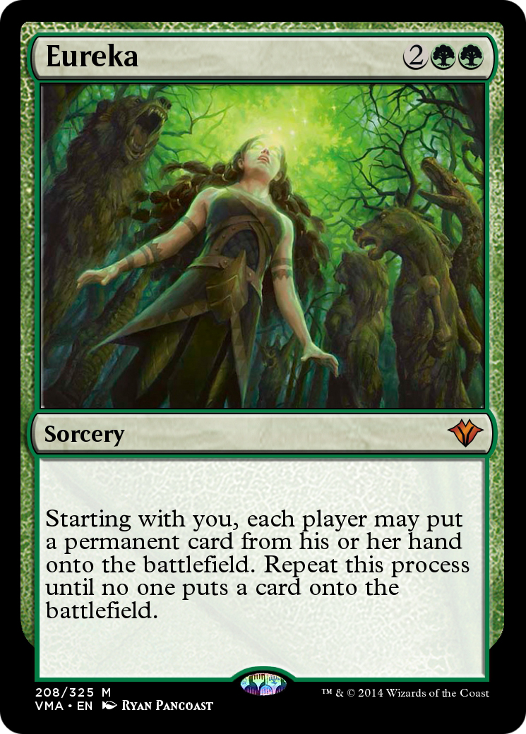 Image of Eureka (VMA-208) - Vintage Masters Foil