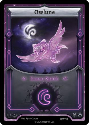 Image of Owlune (SSH-008) - Divine Champions Snowshade Reverse Holo