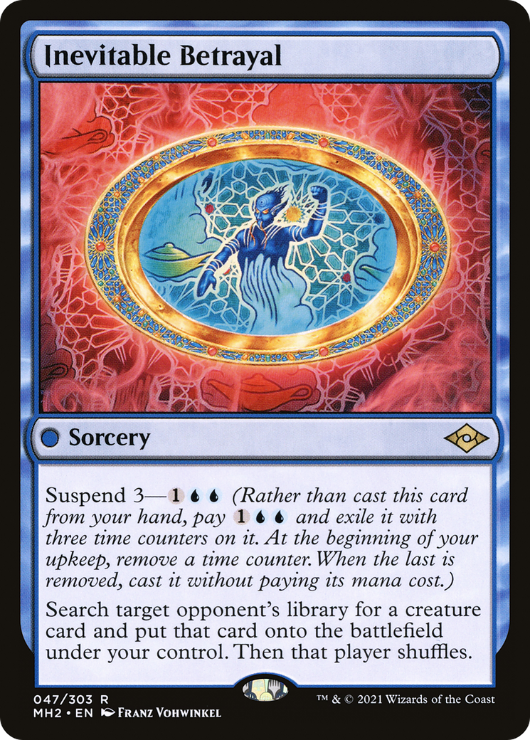 Image of Inevitable Betrayal (MH2-047) - Modern Horizons 2 Foil