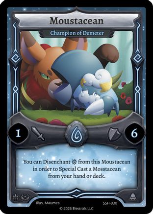 Image of Moustacean - Champion of Demeter (SSH-030) - Divine Champions Snowshade