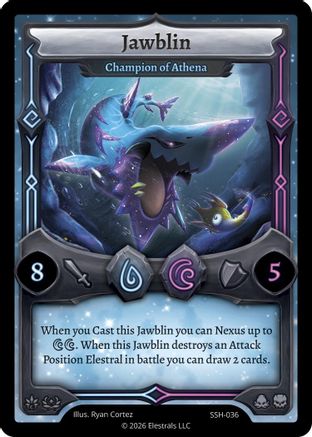 Image of Jawblin - Champion of Athena (SSH-036) - Divine Champions Snowshade