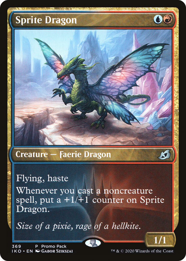 Image of Sprite Dragon (PPIKO-369) - Ikoria: Lair of Behemoths Foil