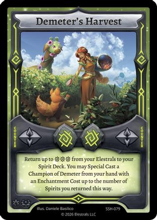 Image of Demeter's Harvest (SSH-079) - Divine Champions Snowshade