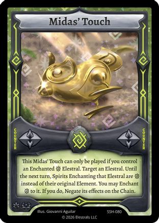 Image of Midas' Touch (SSH-080) - Divine Champions Snowshade Holo