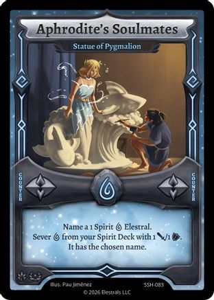 Image of Aphrodite's Soulmates - Statue of Pygmalion (SSH-083) - Divine Champions Snowshade