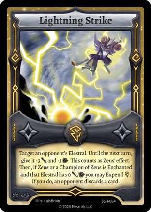 Image of Lightning Strike (SSH-084) - Divine Champions Snowshade