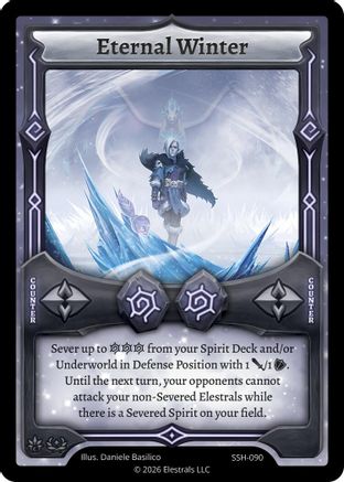 Image of Eternal Winter (SSH-090) - Divine Champions Snowshade Reverse Holo