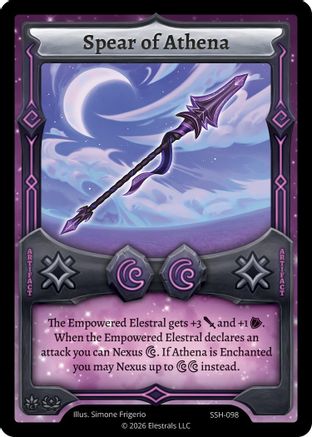 Image of Spear of Athena (SSH-098) - Divine Champions Snowshade