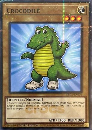 Image of Crocodile (Crocs Exclusive) (CRC1-EN001) - Miscellaneous Promotional Cards Limited