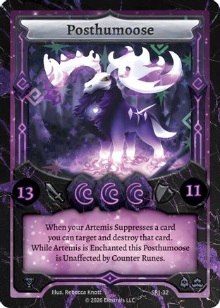 Image of Posthumoose (SP1-32) - Starter Pack Holo