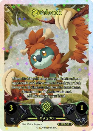 Image of Paleoth (SP1-33) - Starter Pack Holo