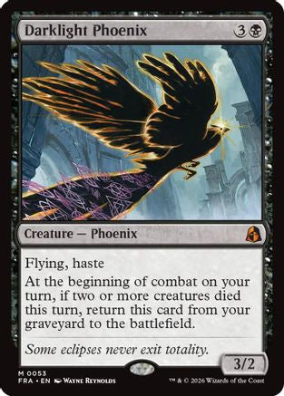 Image of Darklight Phoenix (FRA-053) - Reality Fracture Foil