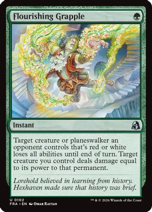Image of Flourishing Grapple (FRA-102) - Reality Fracture Foil