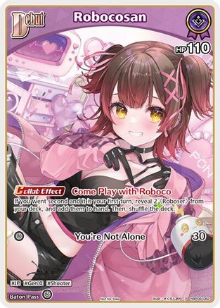 Image of Robocosan (P) (hBP06-062) (hBP06-062) - hololive OFFICIAL CARD GAME Promos Foil