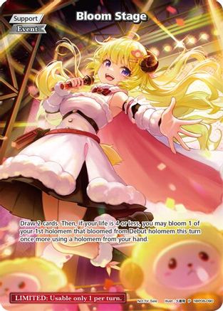 Image of Bloom Stage (P) (hBP06-090) - hololive OFFICIAL CARD GAME Promos Foil