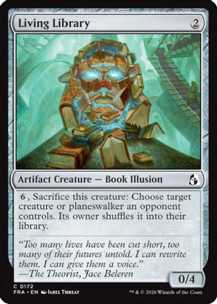 Image of Living Library (FRA-172) - Reality Fracture Foil