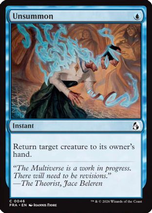 Image of Unsummon (FRA-046) - Reality Fracture Foil