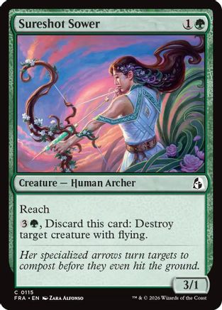 Image of Sureshot Sower (FRA-115) - Reality Fracture Foil