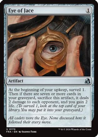 Image of Eye of Jace (FRA-170) - Reality Fracture Foil