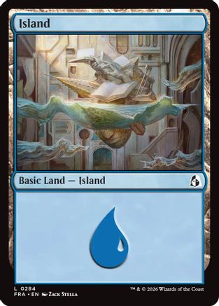 Image of Island (0284) (FRA-284) - Reality Fracture Foil
