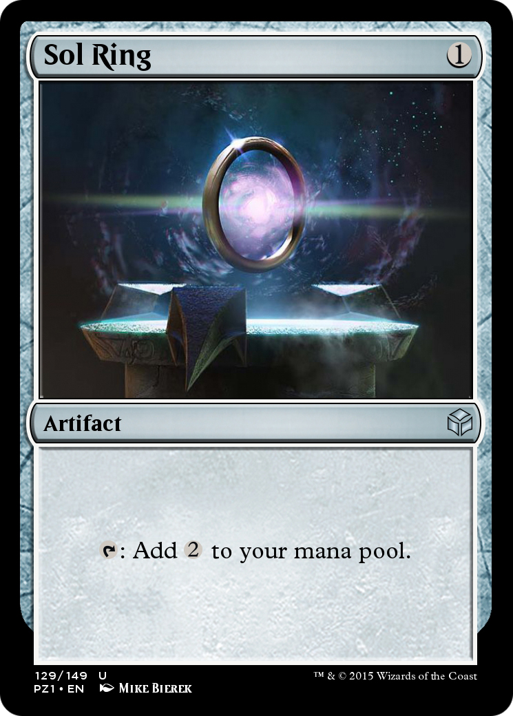 Image of Sol Ring (PZ1-129) - Legendary Cube Prize Pack