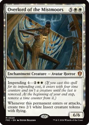 Image of Overlord of the Mistmoors (-029) - Commander: Reality Fracture