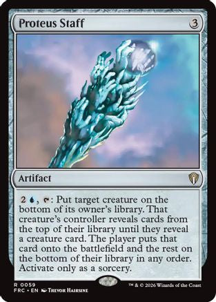 Image of Proteus Staff (-059) - Commander: Reality Fracture