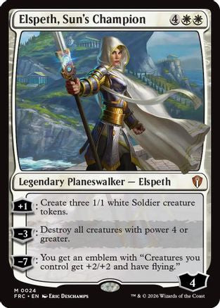 Image of Elspeth, Sun's Champion (-024) - Commander: Reality Fracture