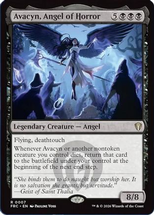 Image of Avacyn, Angel of Horror (-007) - Commander: Reality Fracture