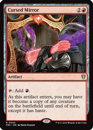 Image of Cursed Mirror (-049) - Commander: Reality Fracture