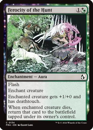 Image of Ferocity of the Hunt (FRA-134) - Reality Fracture Foil