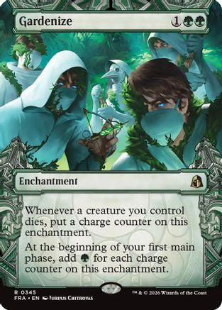 Image of Gardenize (Showcase) (0345) (FRA-345) - Reality Fracture Foil