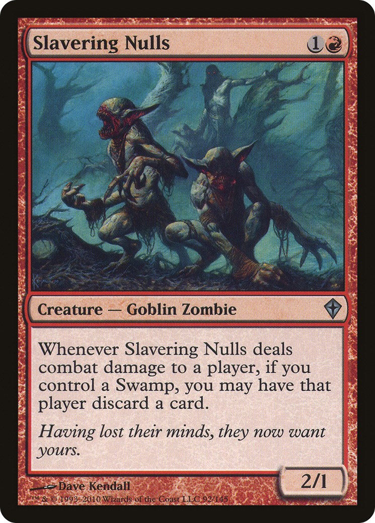 Image of Slavering Nulls (WWK-092) - Worldwake Foil