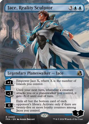 Image of Jace, Reality Sculptor (Borderless) (FRA-300) - Reality Fracture