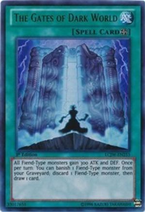 Image of The Gates of Dark World (LCJW-EN253) - Legendary Collection 4: Joey's World 1st Edition
